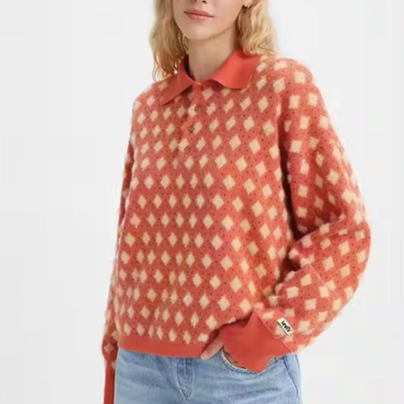 Levi’s Remy Collared Sweater, XL - Picture 1 of 3